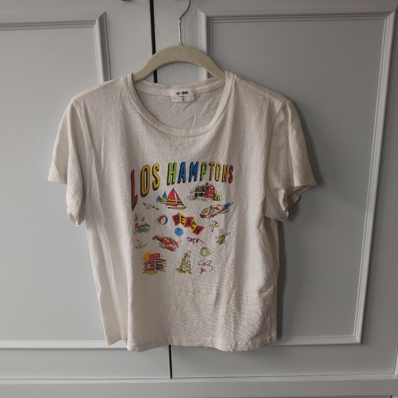 Re/Done Tops - REDONE T-SHIRT SIZE: S